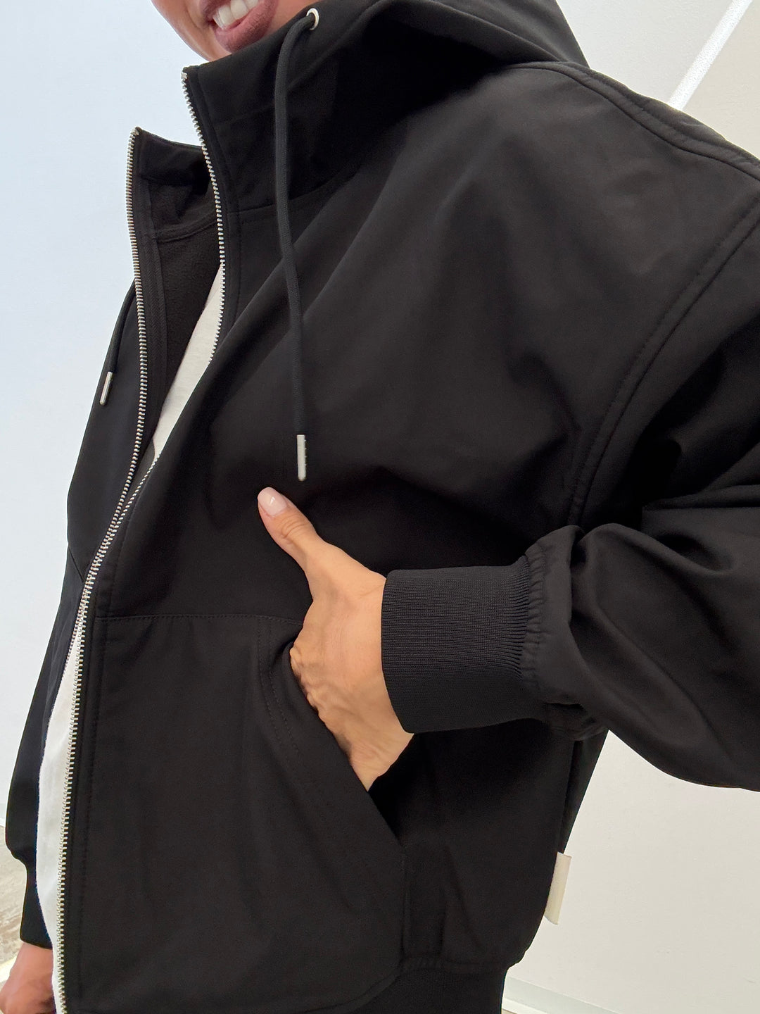 GIUBBINO SOFTSHELL NERO