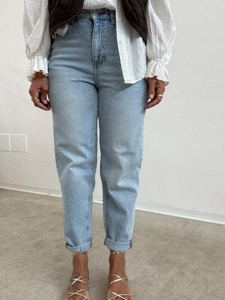 DENIM TESSA LIGHT BLUE DELAVE&