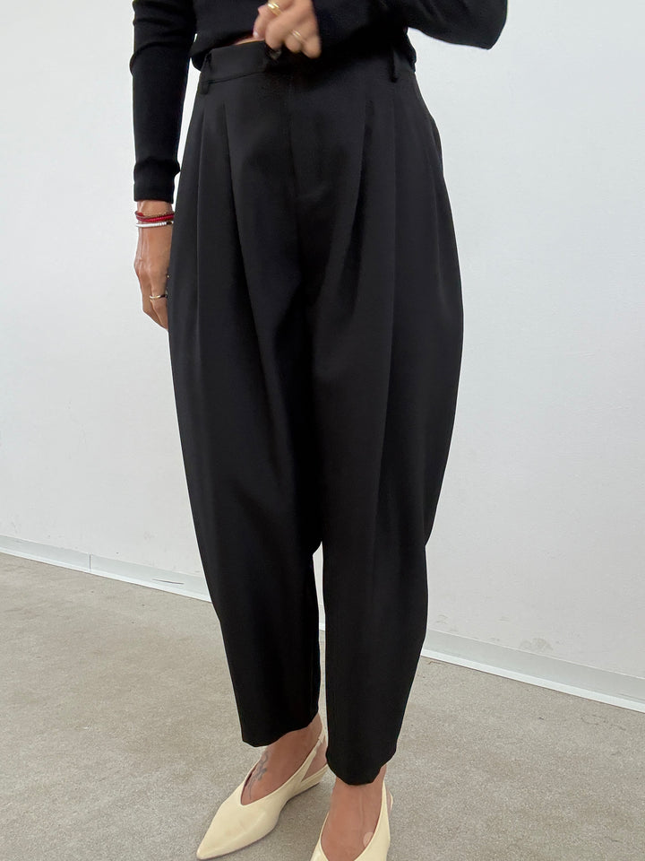 PANTALONE  OVETTO BASIC NERO