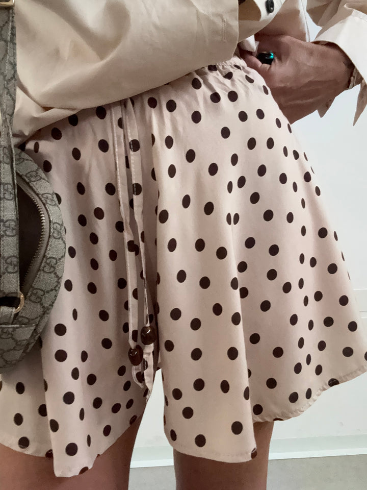BERMUDA FARFALLA POIS PANNA