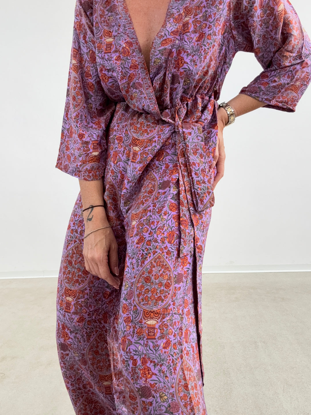 JUMPSUIT DELHI VIOLA/RUST