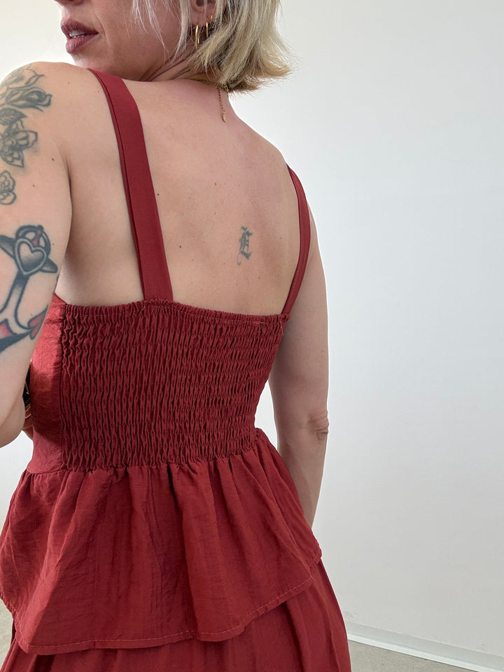 SET POLINA ROSSO COCCIO