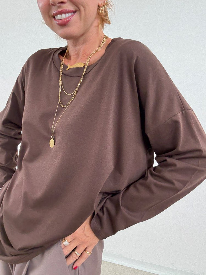 TSHIRT SOFIA BASIC CIOCCOLATO;TSHIRT SOFIA BASIC CIOCCOLATO;TSHIRT SOFIA BASIC CIOCCOLATO;TSHIRT SOFIA BASIC CIOCCOLATO;TSHIRT SOFIA BASIC CIOCCOLATO;TSHIRT SOFIA BASIC CIOCCOLATO