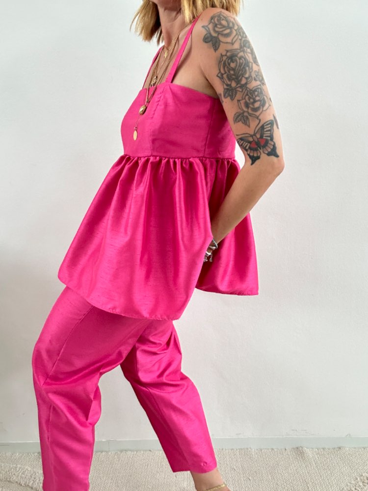 COMPLETO DEA BALZA FUCSIA