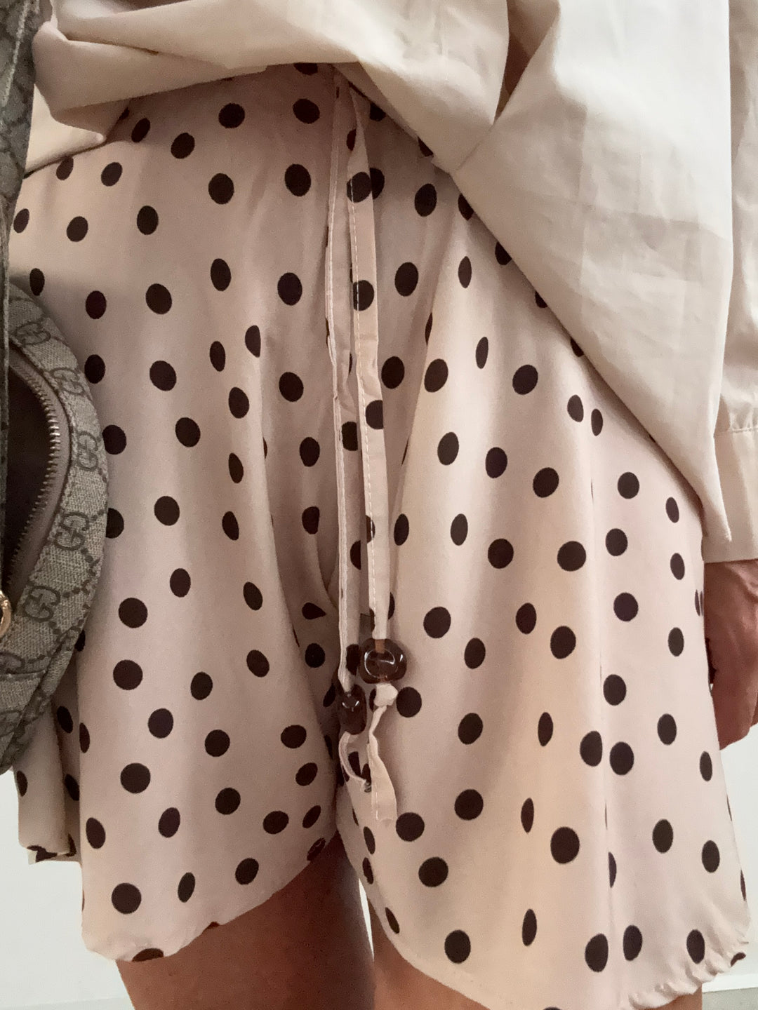BERMUDA FARFALLA POIS PANNA