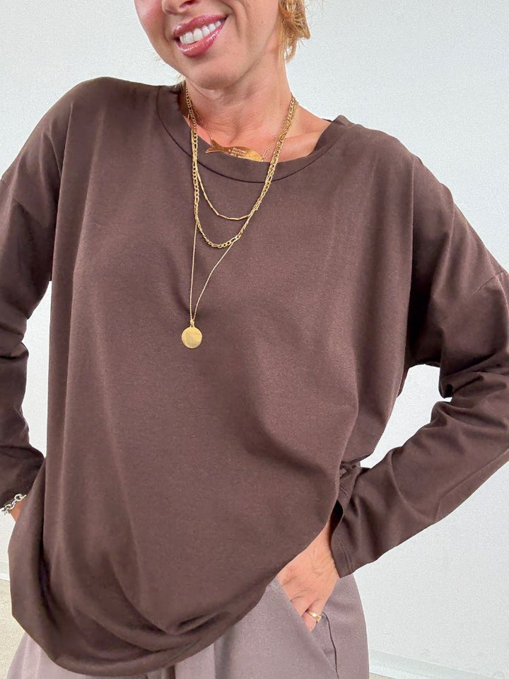 TSHIRT SOFIA BASIC CIOCCOLATO;TSHIRT SOFIA BASIC CIOCCOLATO;TSHIRT SOFIA BASIC CIOCCOLATO;TSHIRT SOFIA BASIC CIOCCOLATO;TSHIRT SOFIA BASIC CIOCCOLATO;TSHIRT SOFIA BASIC CIOCCOLATO