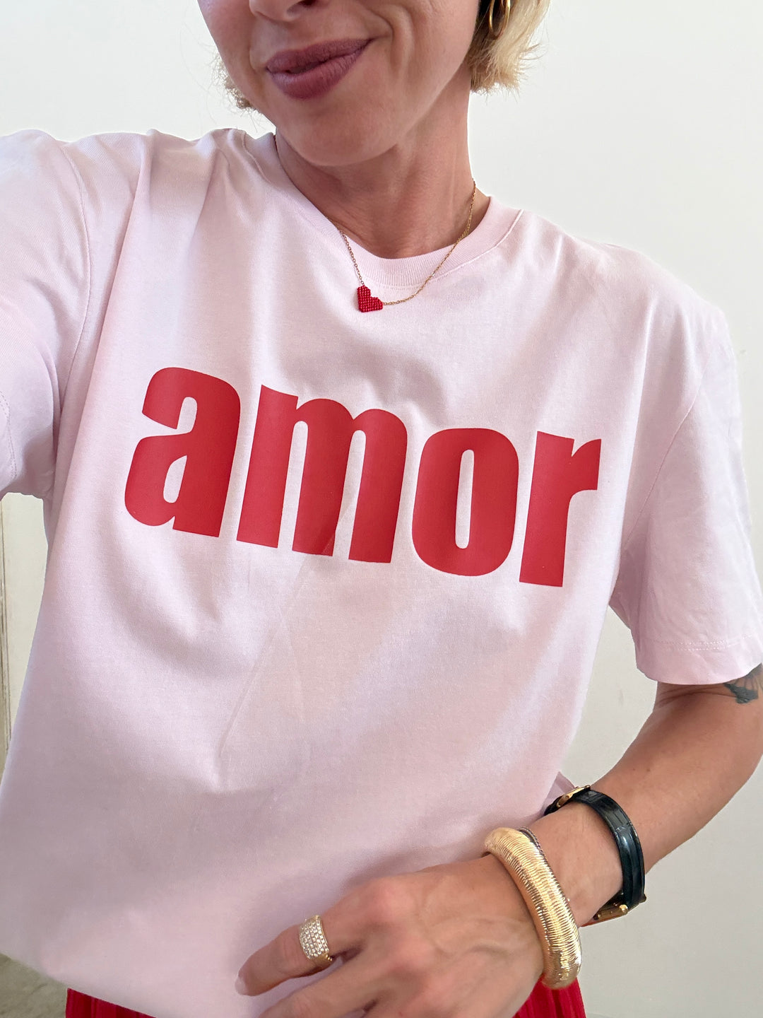 TSHIRT ROSA AMOUR