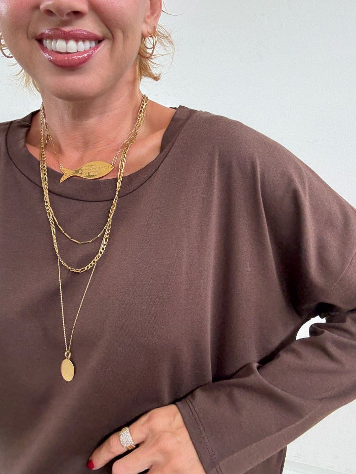 TSHIRT SOFIA BASIC CIOCCOLATO;TSHIRT SOFIA BASIC CIOCCOLATO;TSHIRT SOFIA BASIC CIOCCOLATO;TSHIRT SOFIA BASIC CIOCCOLATO;TSHIRT SOFIA BASIC CIOCCOLATO;TSHIRT SOFIA BASIC CIOCCOLATO