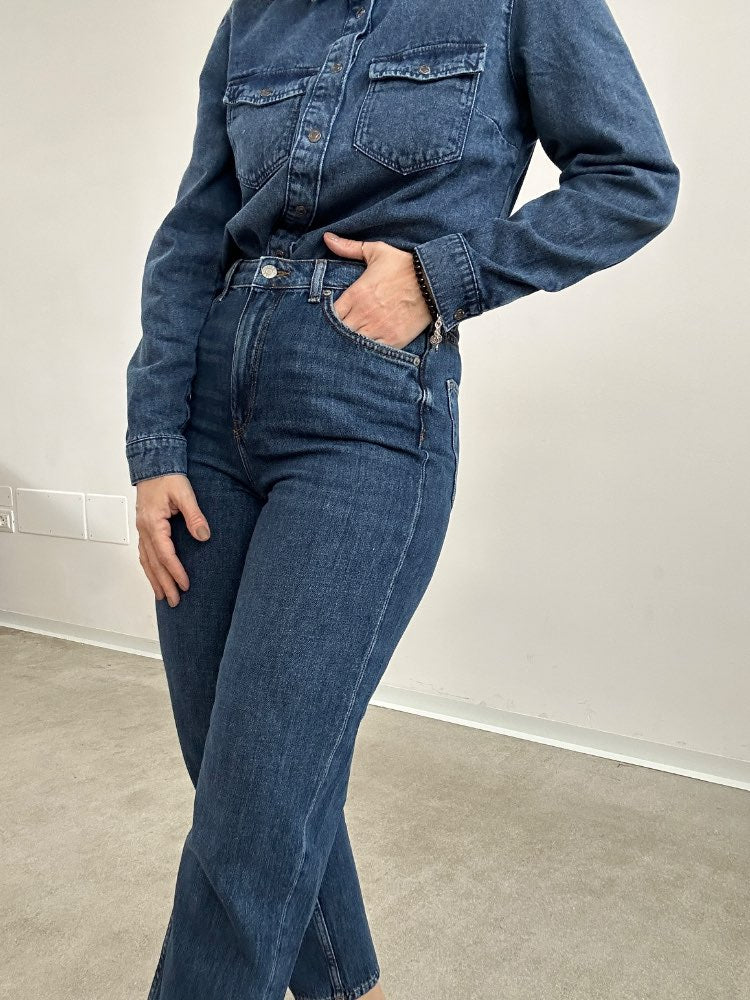 DENIM LISBONA MOMFIT DARK BLUE;DENIM LISBONA MOMFIT DARK BLUE;DENIM LISBONA MOMFIT DARK BLUE;DENIM LISBONA MOMFIT DARK BLUE;DENIM LISBONA MOMFIT DARK BLUE;DENIM LISBONA MOMFIT DARK BLUE