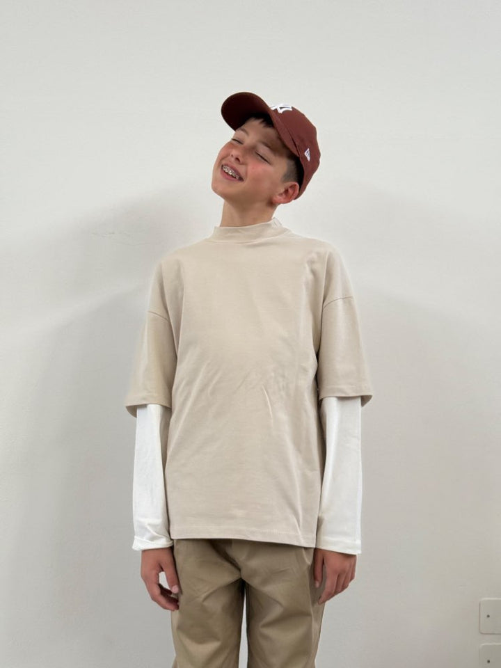 TSHIRT BICOLOR MINIME BEIGE/BIANCO;TSHIRT BICOLOR MINIME BEIGE/BIANCO;TSHIRT BICOLOR MINIME BEIGE/BIANCO;TSHIRT BICOLOR MINIME BEIGE/BIANCO;TSHIRT BICOLOR MINIME BEIGE/BIANCO;TSHIRT BICOLOR MINIME BEIGE/BIANCO;TSHIRT BICOLOR MINIME BEIGE/BIANCO;TSHIRT BICOLOR MINIME BEIGE/BIANCO