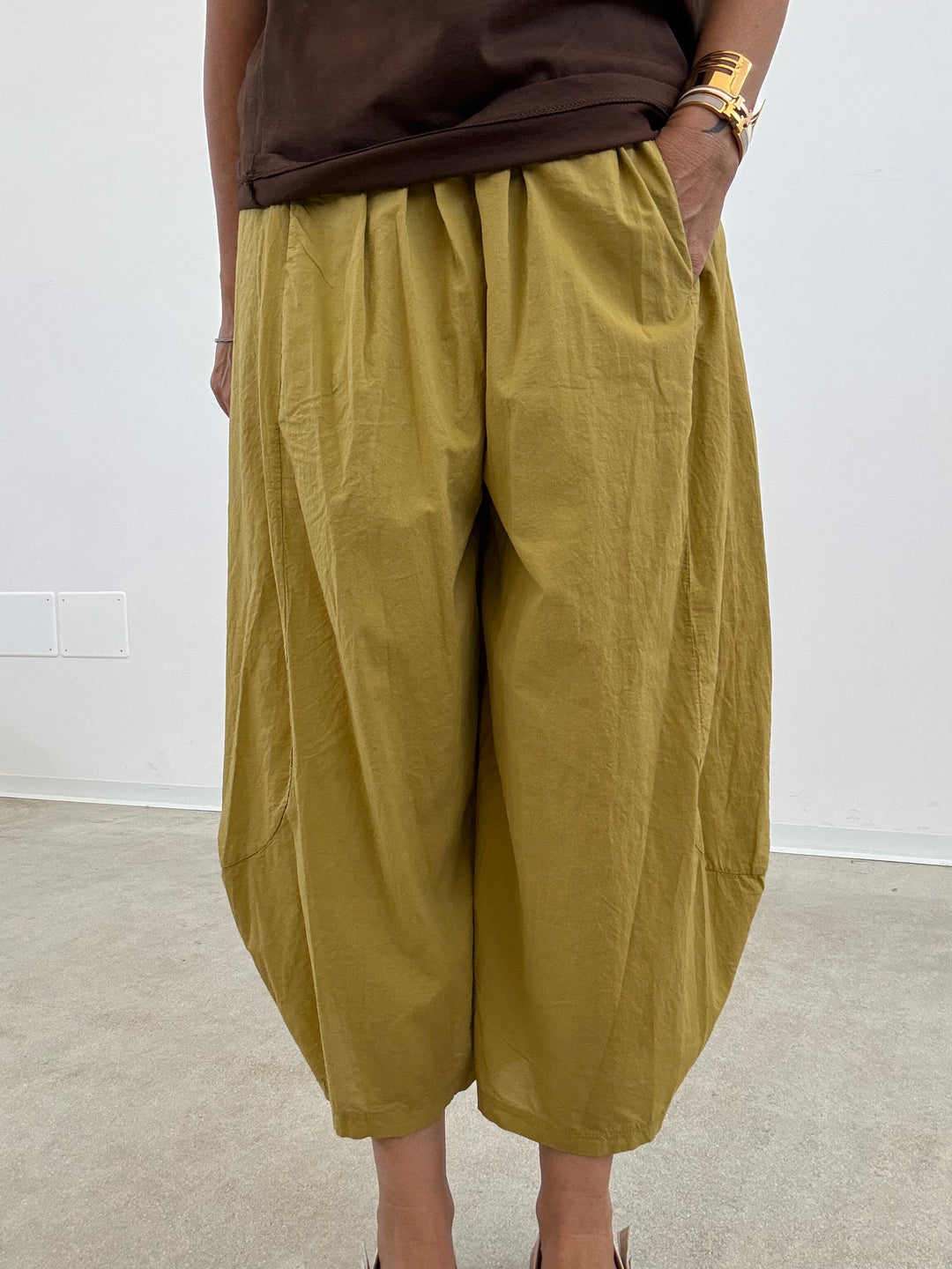 PANTA LORETTA BALLON OLIO