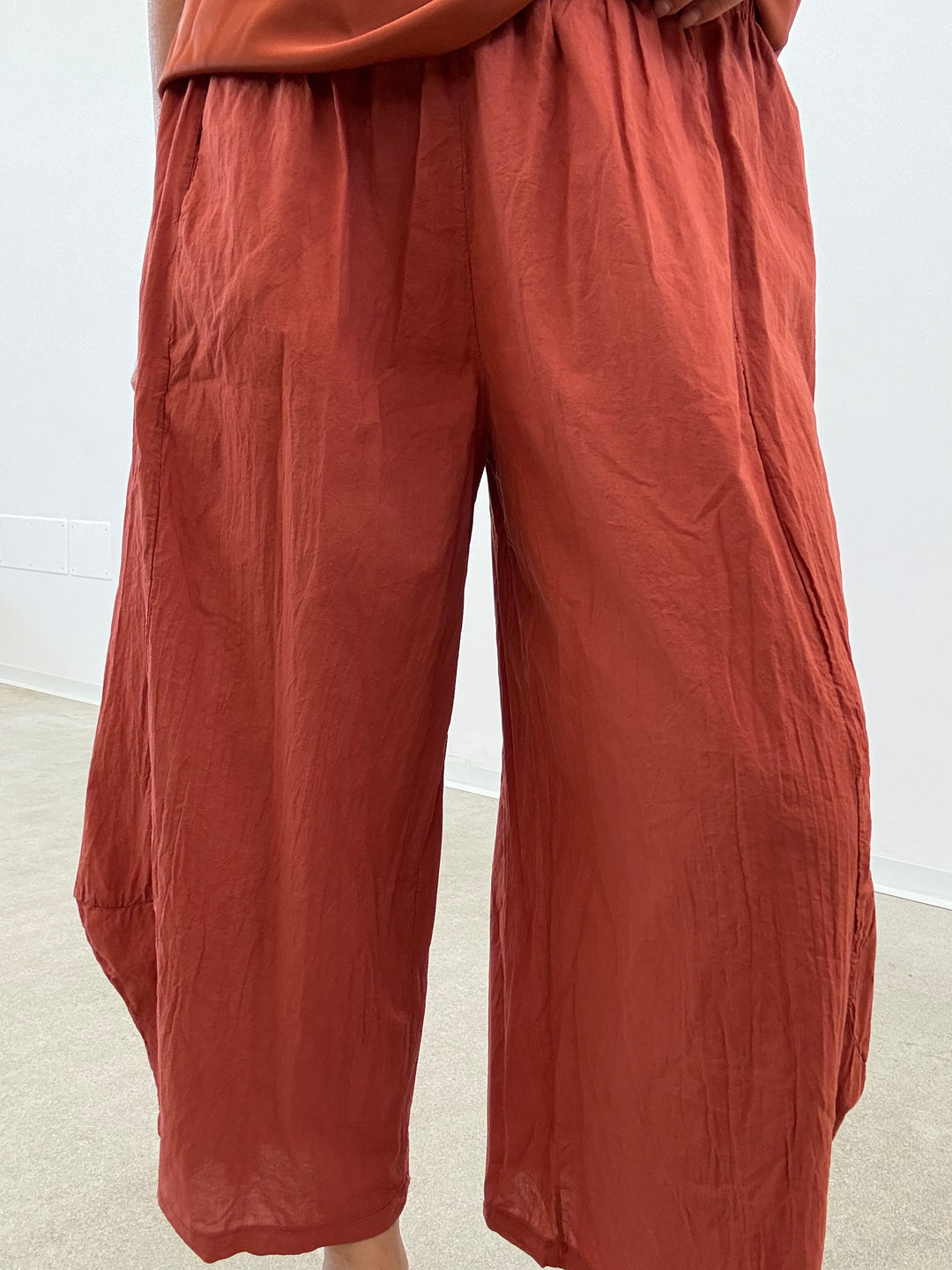 PANTA LORETTA BALLON ORANGE