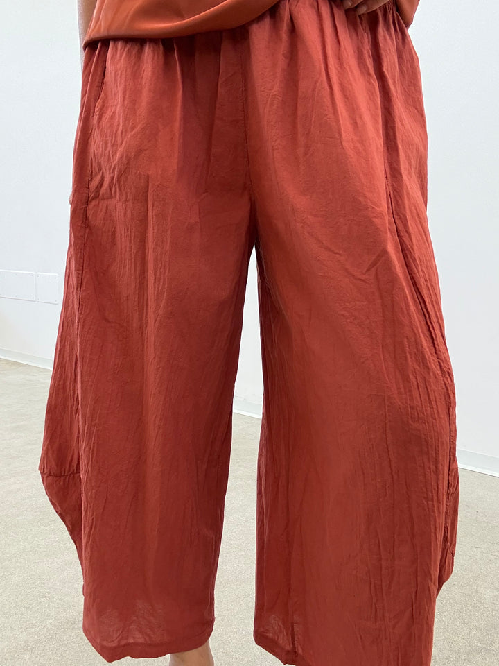 PANTA LORETTA BALLON ORANGE