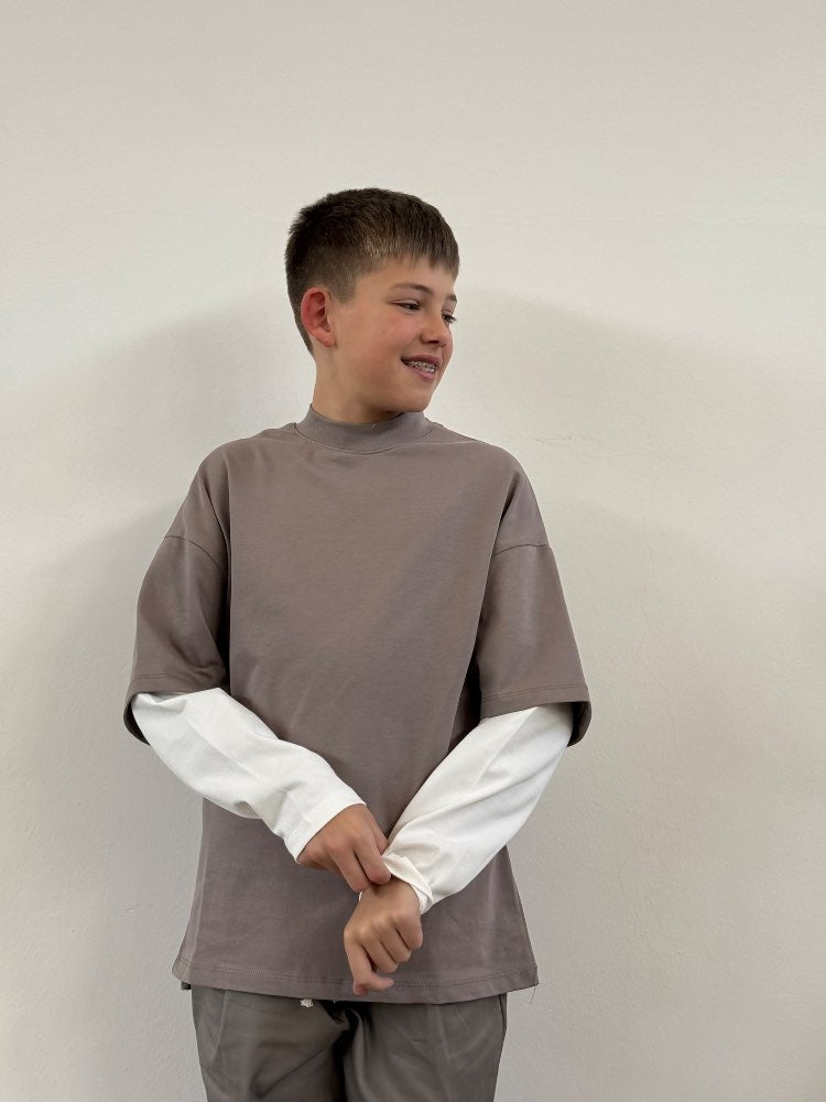 TSHIRT BICOLOR MINIME TORTORA/BIANCO;TSHIRT BICOLOR MINIME TORTORA/BIANCO;TSHIRT BICOLOR MINIME TORTORA/BIANCO;TSHIRT BICOLOR MINIME TORTORA/BIANCO;TSHIRT BICOLOR MINIME TORTORA/BIANCO;TSHIRT BICOLOR MINIME TORTORA/BIANCO