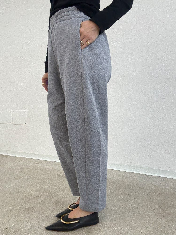 PANTALONE ZELDA FELPA GRIGIO MELANGE