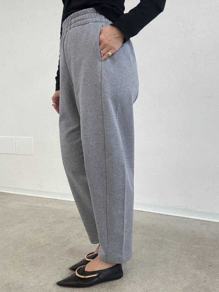 PANTALONE ZELDA FELPA GRIGIO MELANGE