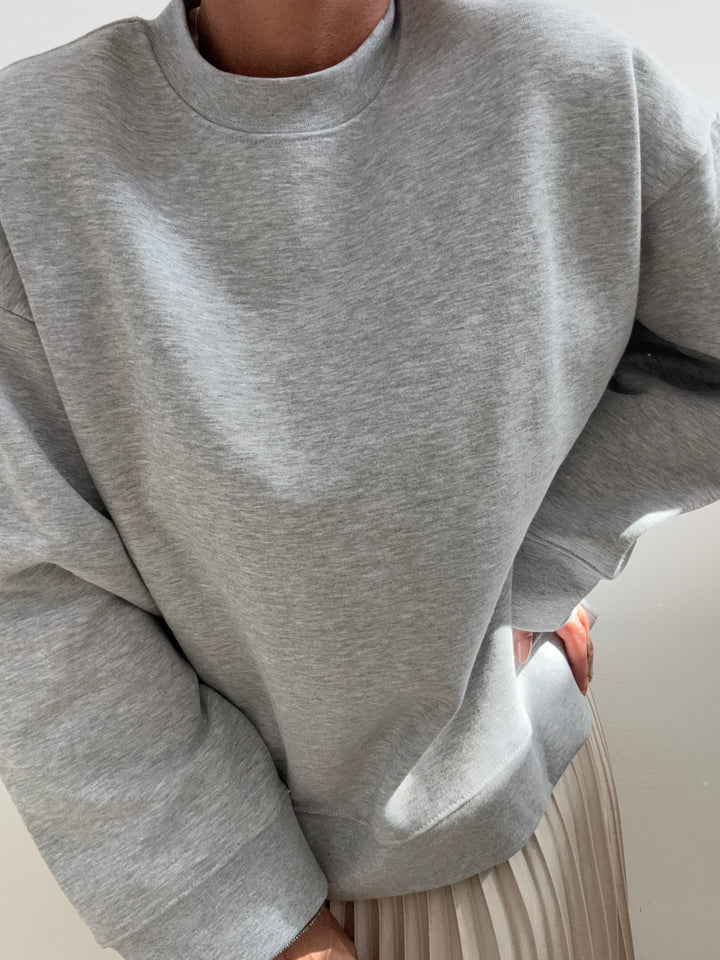 FELPA SOPHIA GRIGIO MÉLANGE
