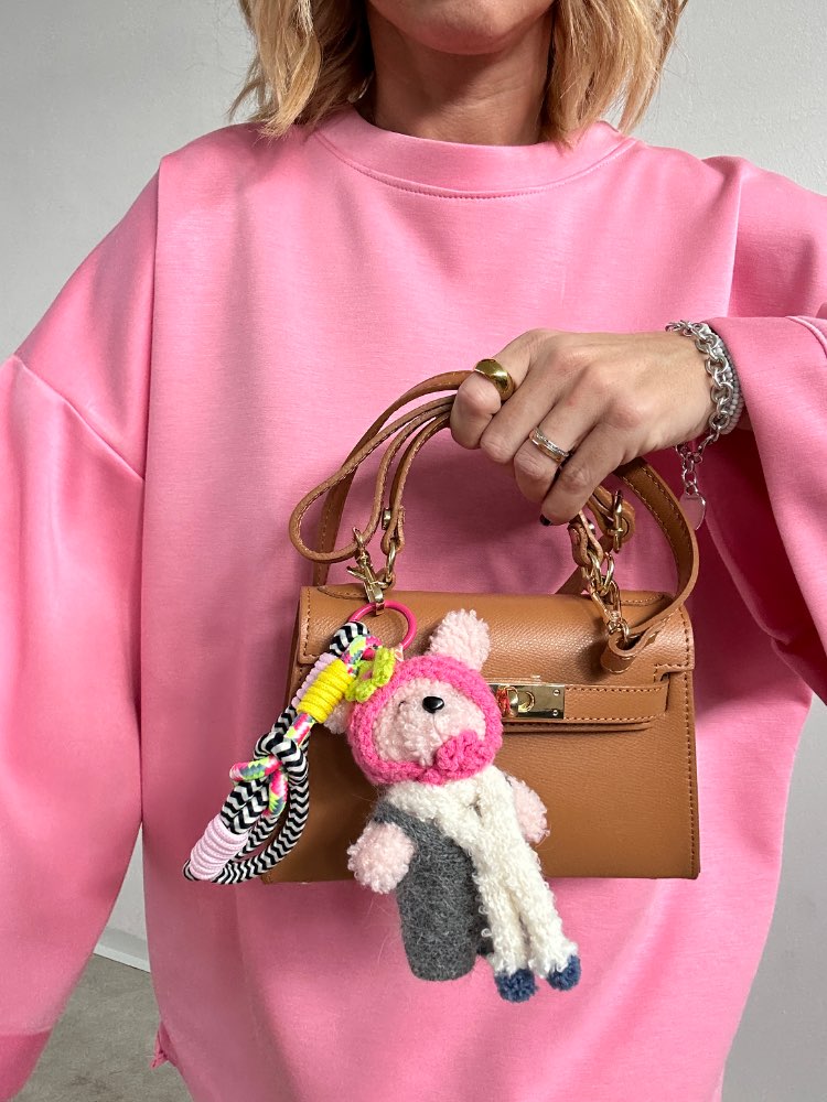CHARM TEDDY BALACLAVA ROSA;CHARM TEDDY BALACLAVA ROSA;CHARM TEDDY BALACLAVA ROSA