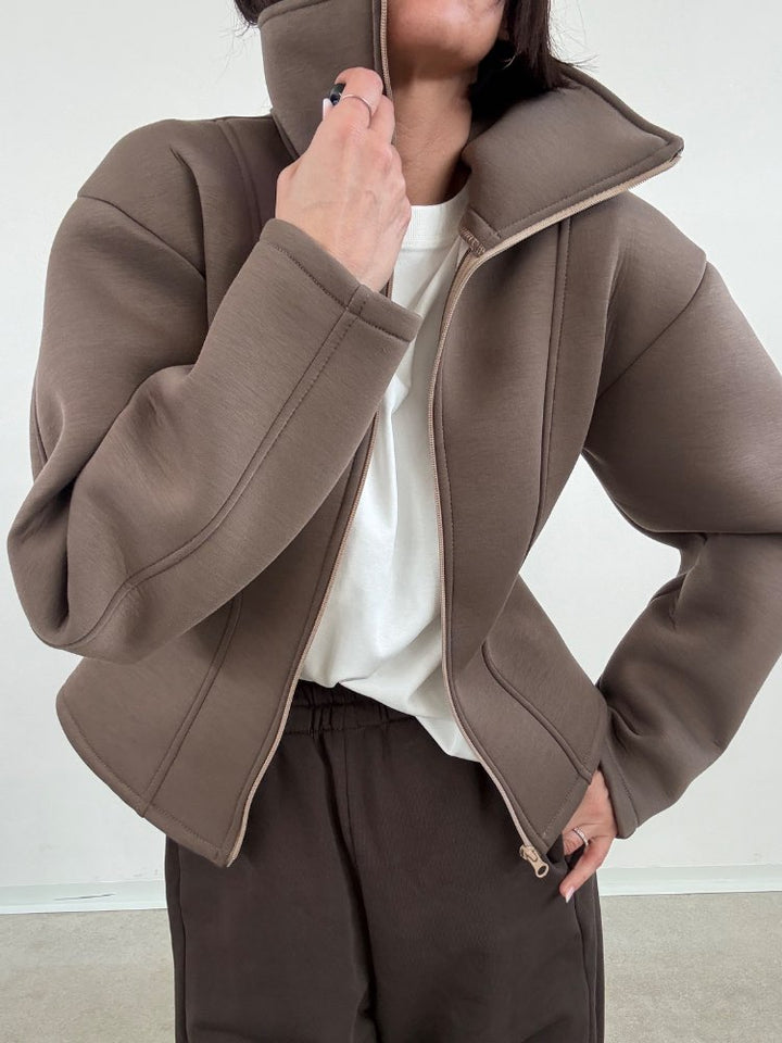 FELPA ALENA ZIP TAUPE;FELPA ALENA ZIP TAUPE;FELPA ALENA ZIP TAUPE;FELPA ALENA ZIP TAUPE;FELPA ALENA ZIP TAUPE;FELPA ALENA ZIP TAUPE