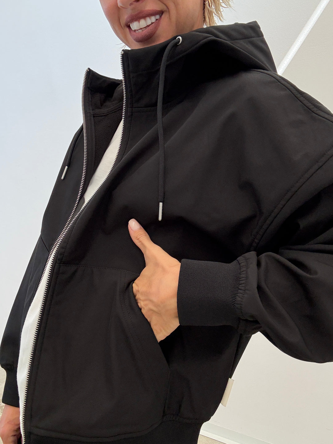GIUBBINO SOFTSHELL NERO