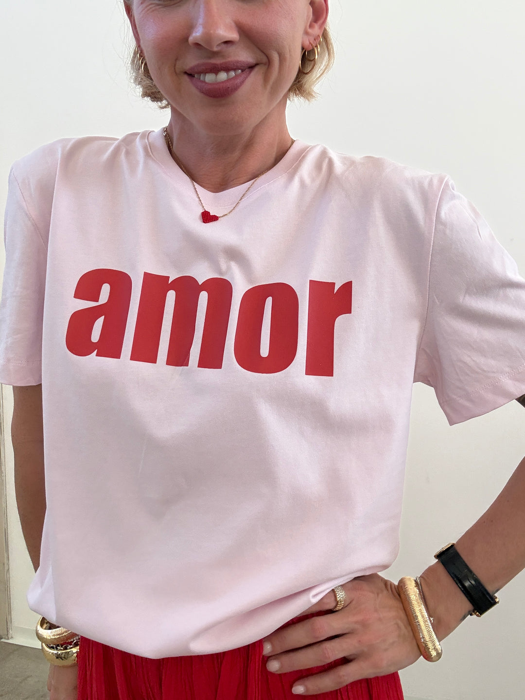 TSHIRT ROSA AMOUR