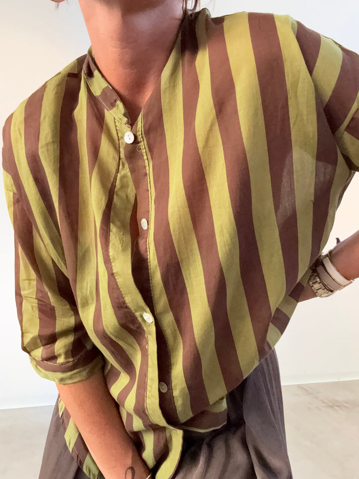 CAMICIA HELEN OLIO MORO