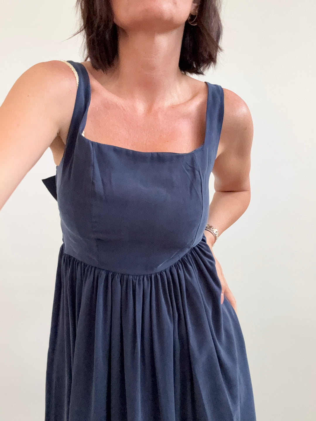 ABITO FIOCCO BLU