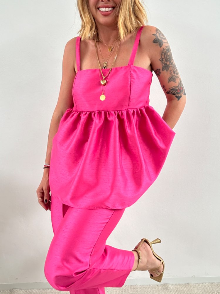 COMPLETO DEA BALZA FUCSIA