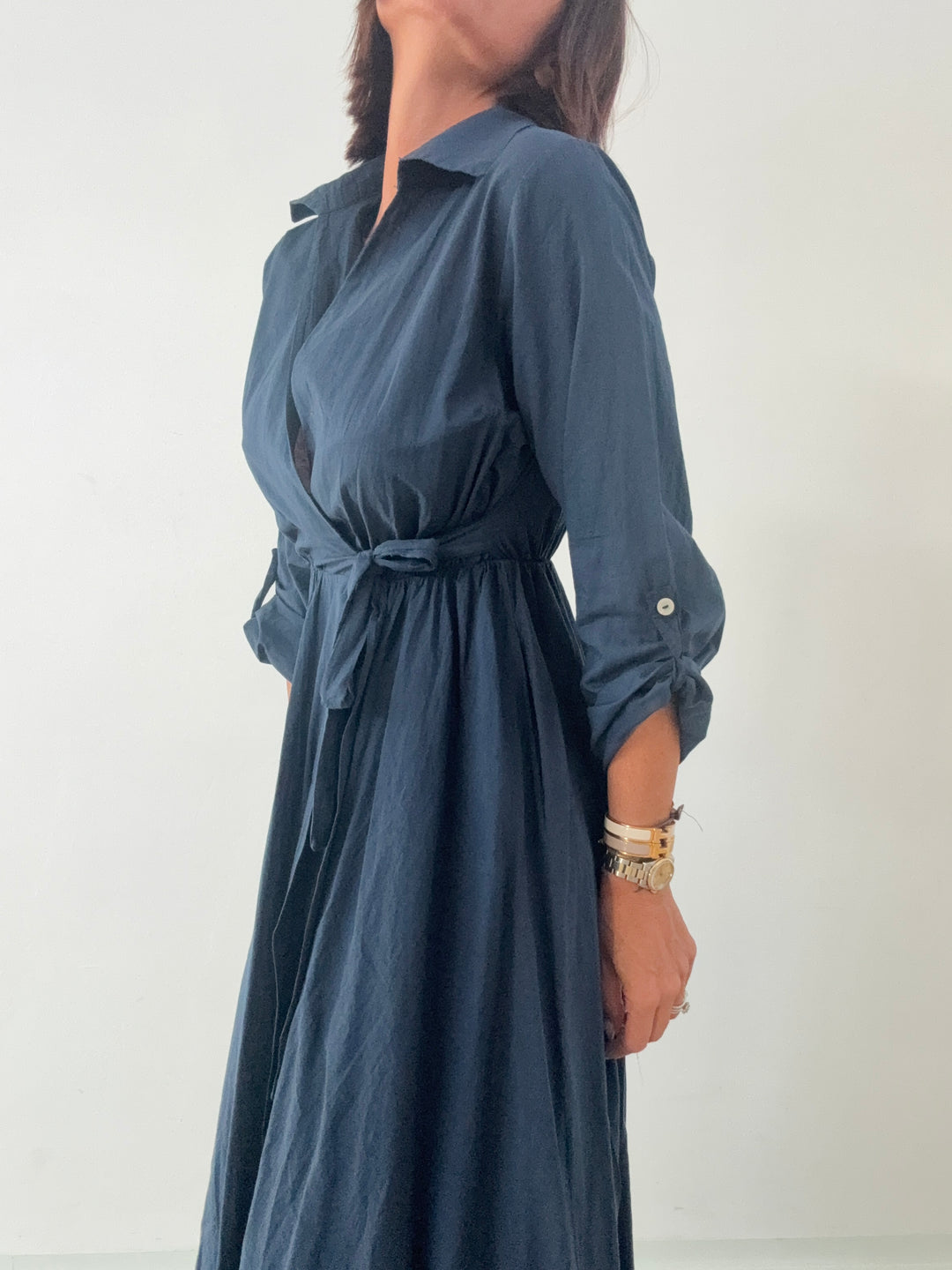 CHEMISIER PORTAFOGLIO BLU NAVY