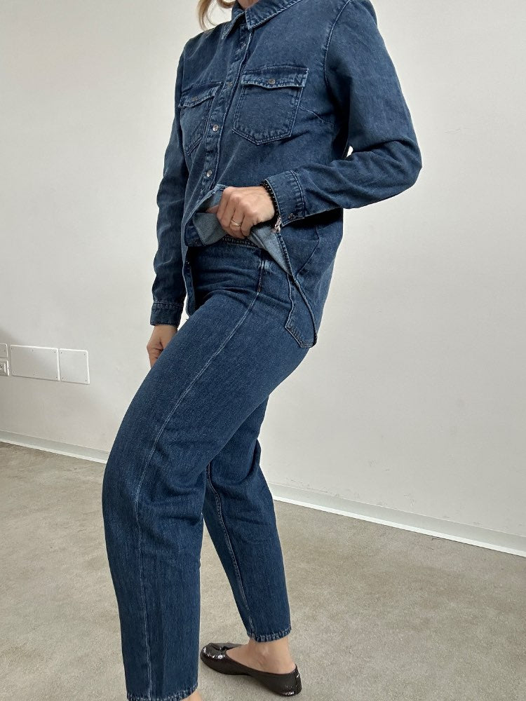 DENIM LISBONA MOMFIT DARK BLUE;DENIM LISBONA MOMFIT DARK BLUE;DENIM LISBONA MOMFIT DARK BLUE;DENIM LISBONA MOMFIT DARK BLUE;DENIM LISBONA MOMFIT DARK BLUE;DENIM LISBONA MOMFIT DARK BLUE