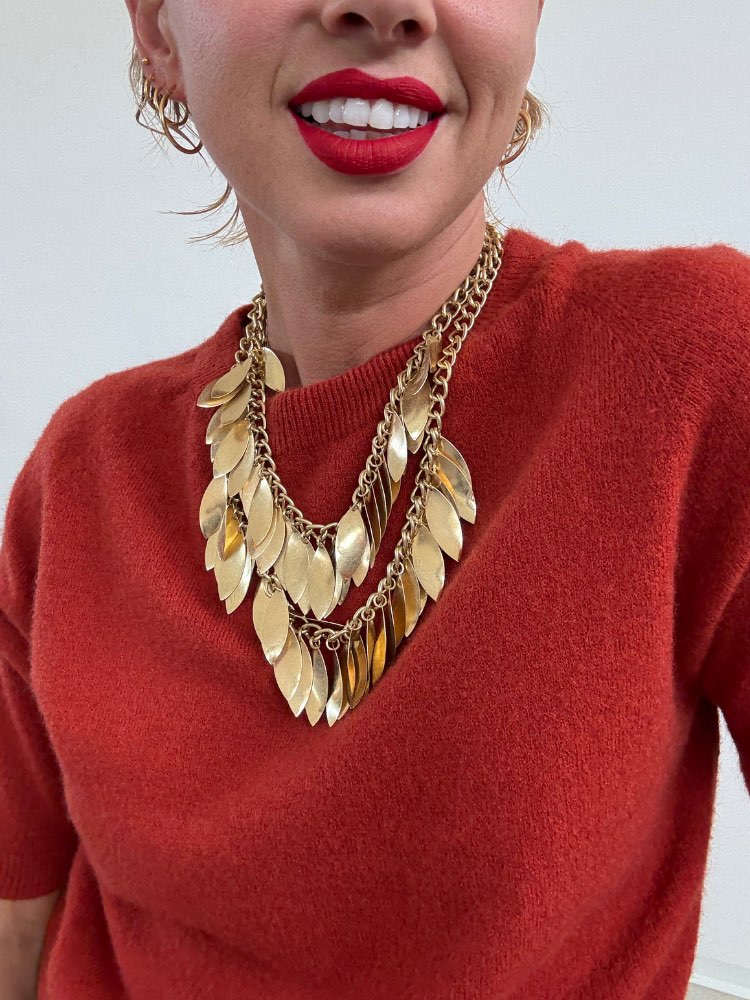COLLANA FOGLIE ORO;COLLANA FOGLIE ORO;COLLANA FOGLIE ORO