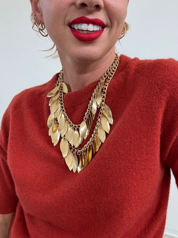 COLLANA FOGLIE ORO;COLLANA FOGLIE ORO;COLLANA FOGLIE ORO