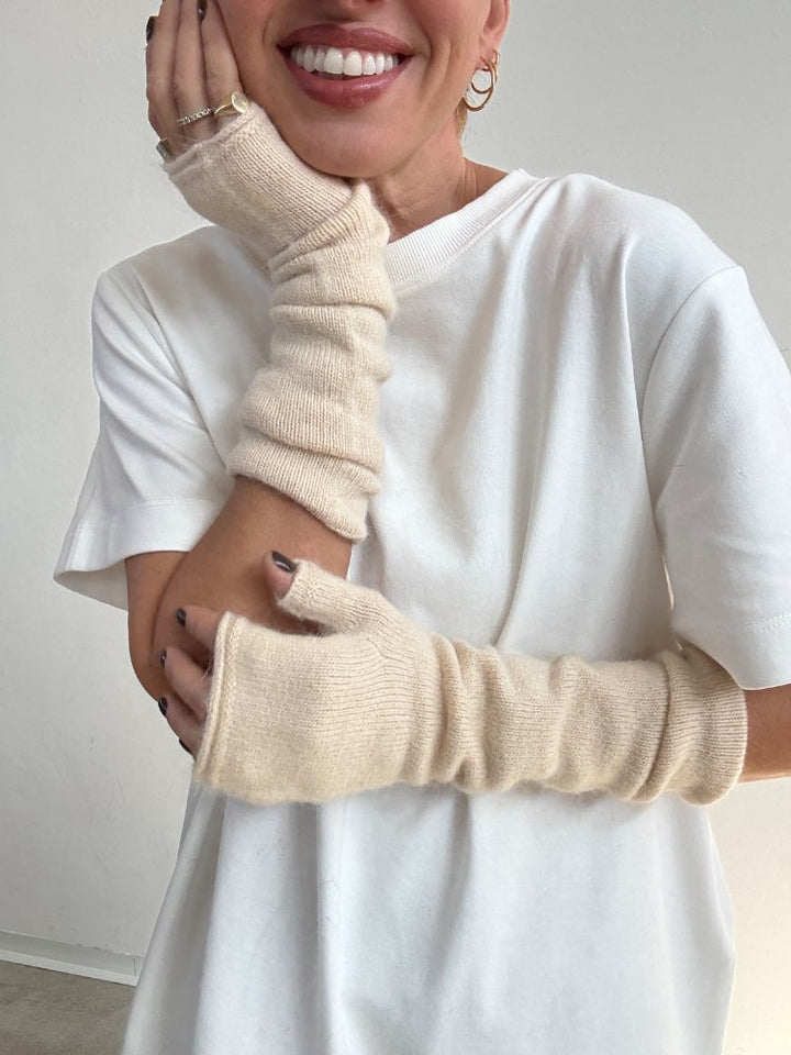 GLOVELETTE LANA LIGHTBEIGE