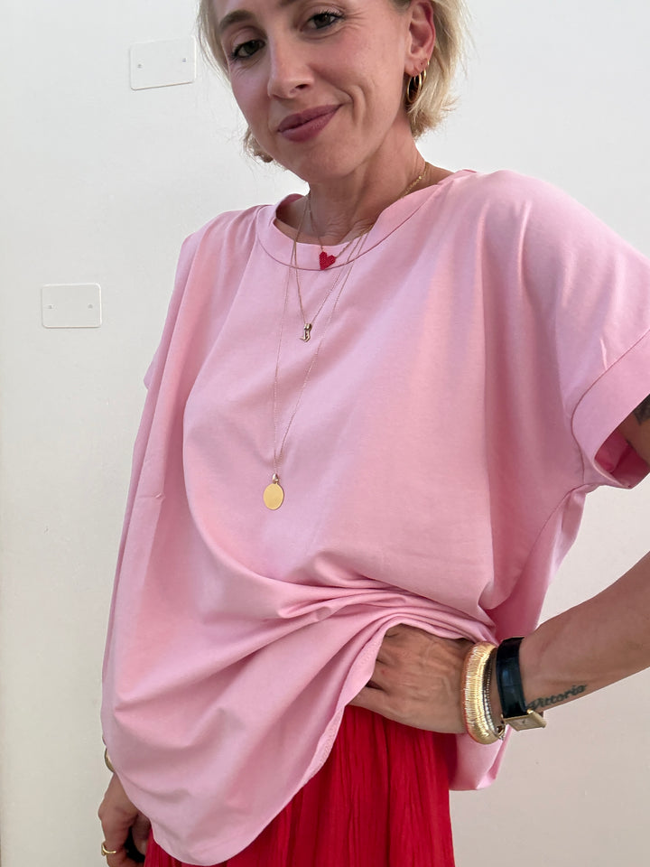 TSHIRT TRACY BASIC PINK