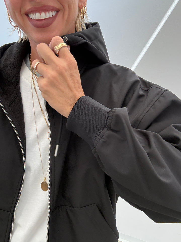 GIUBBINO SOFTSHELL NERO