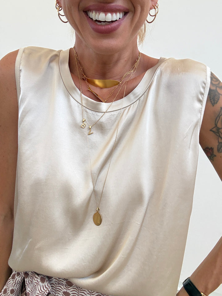 CANOTTA SATIN LIGHTBEIGE