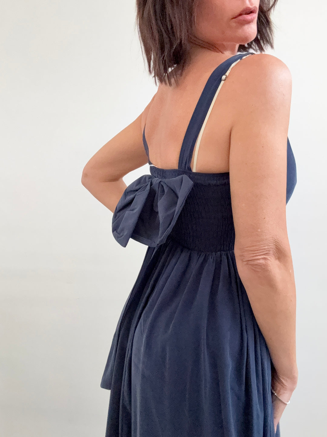 ABITO FIOCCO BLU