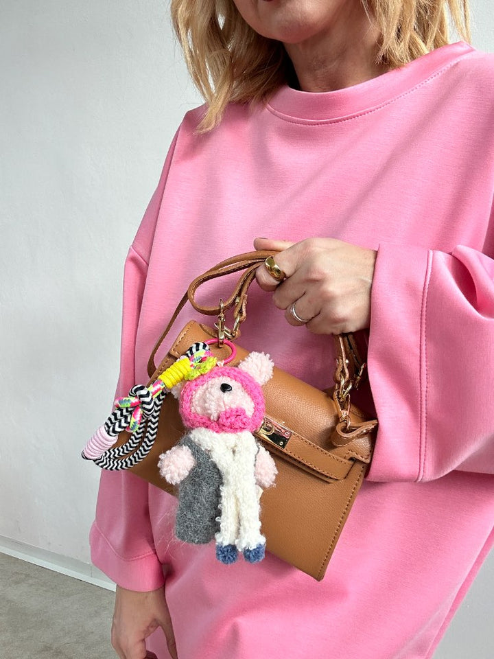 CHARM TEDDY BALACLAVA ROSA;CHARM TEDDY BALACLAVA ROSA;CHARM TEDDY BALACLAVA ROSA
