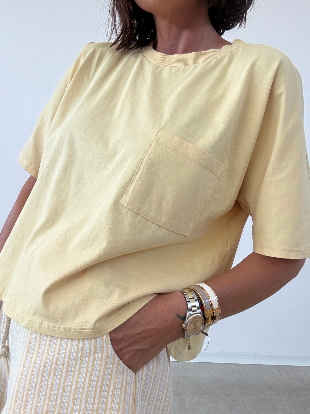 TSHIRT SCATOLA COTTON BANANA