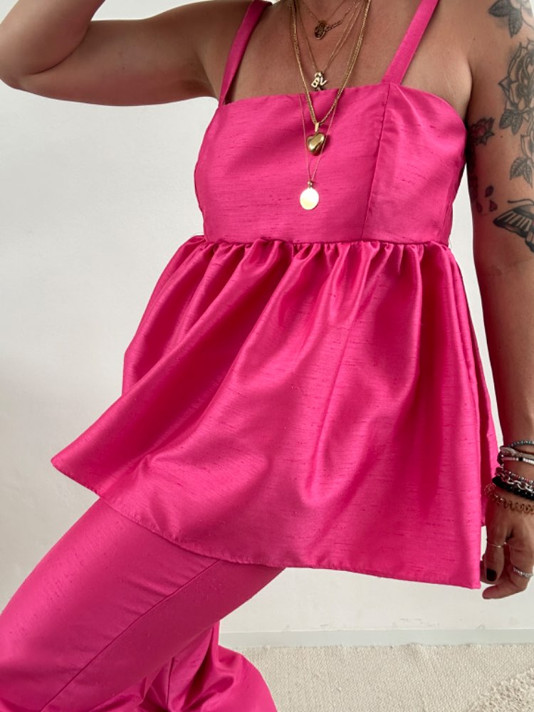 COMPLETO DEA BALZA FUCSIA