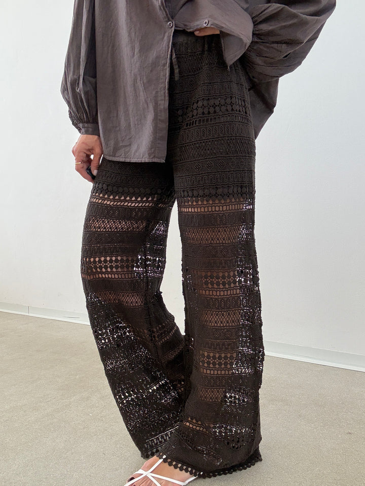 PANTALONE CROCHET MORO