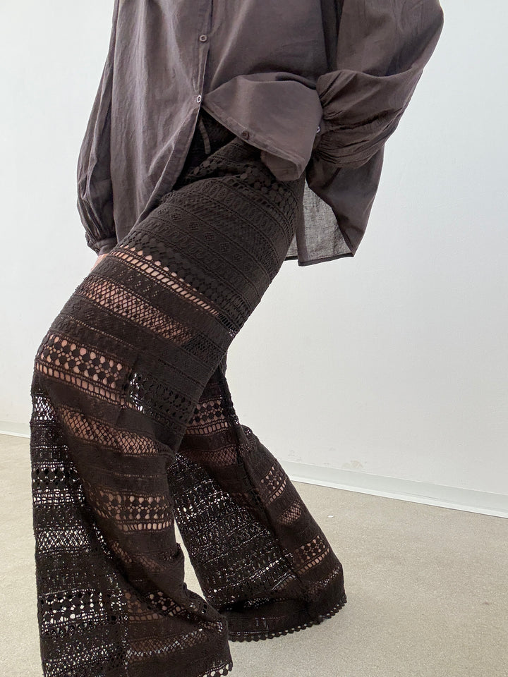 PANTALONE CROCHET MORO