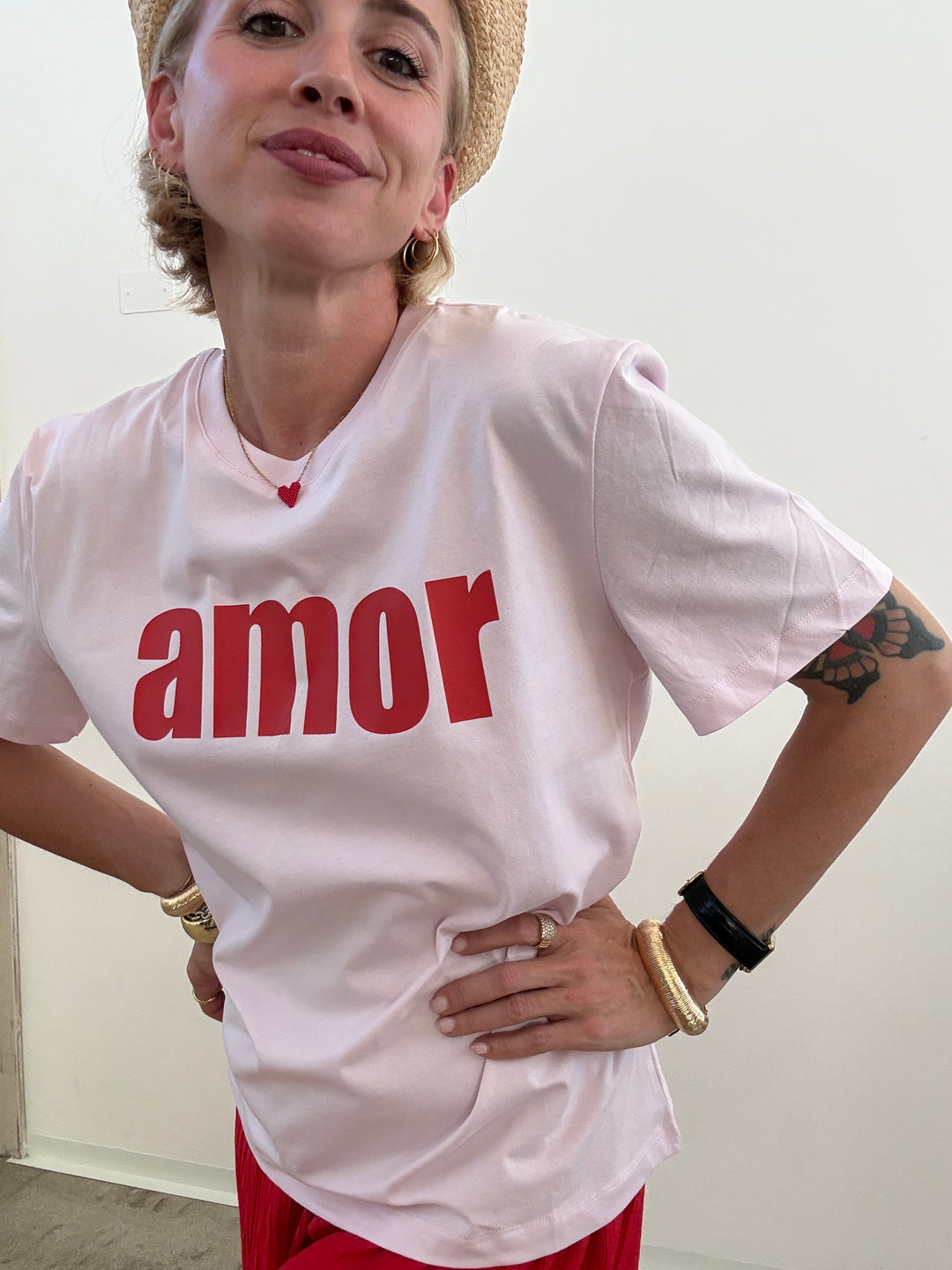 TSHIRT ROSA AMOUR