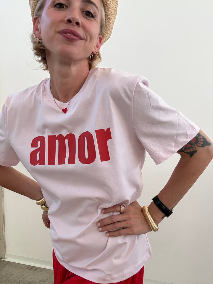 TSHIRT ROSA AMOUR
