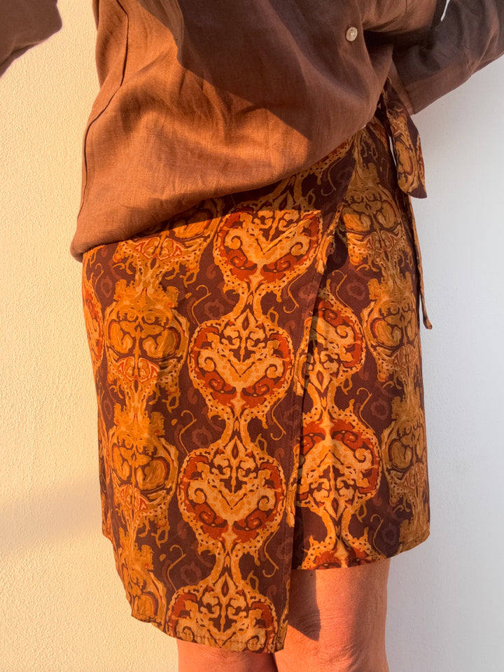 PAREO ARABESQUE LUNGHEZZA GINOCCHIO