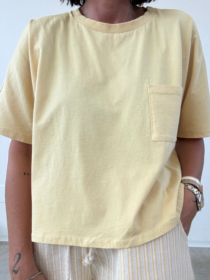 TSHIRT SCATOLA COTTON BANANA