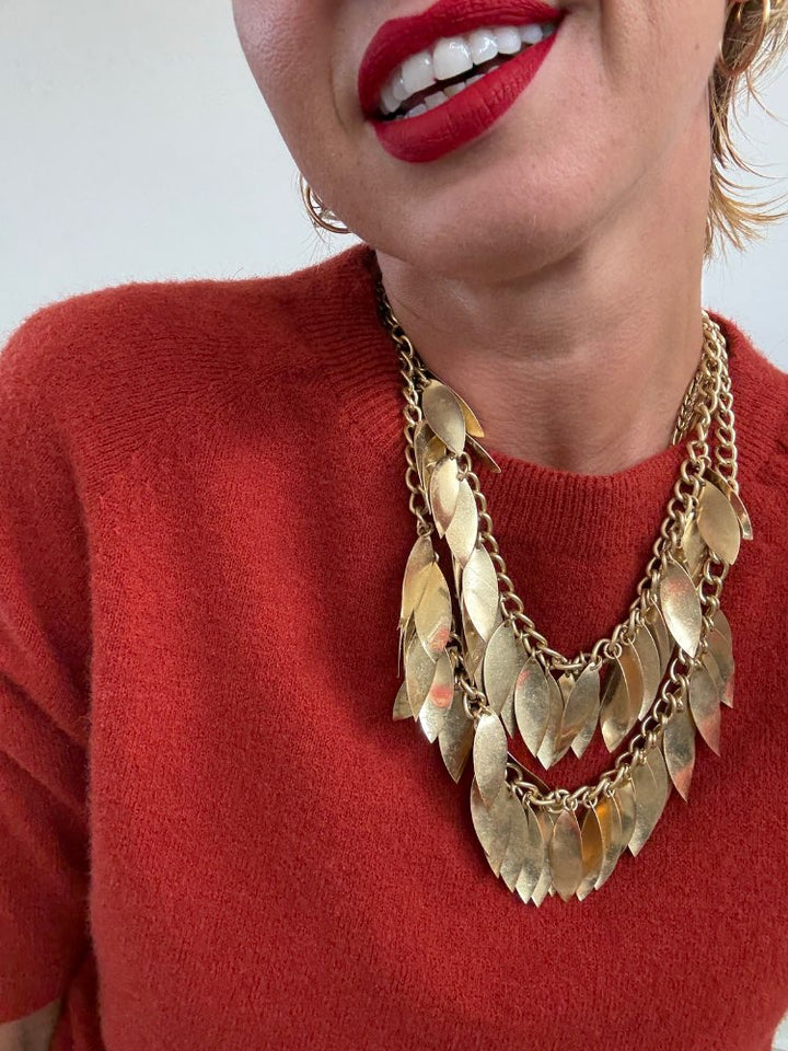 COLLANA FOGLIE ORO;COLLANA FOGLIE ORO;COLLANA FOGLIE ORO