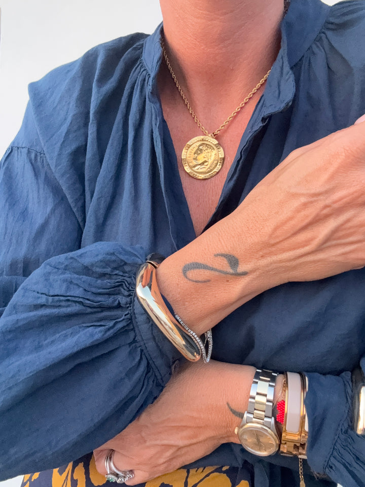 COLLANA MEDAGLIA ORO
