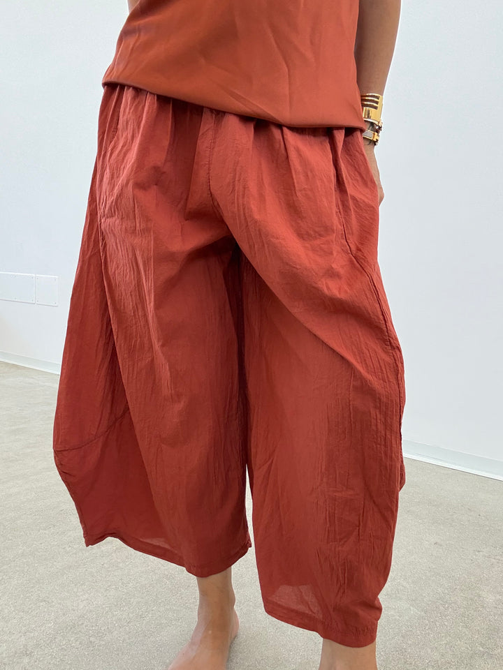 PANTA LORETTA BALLON ORANGE