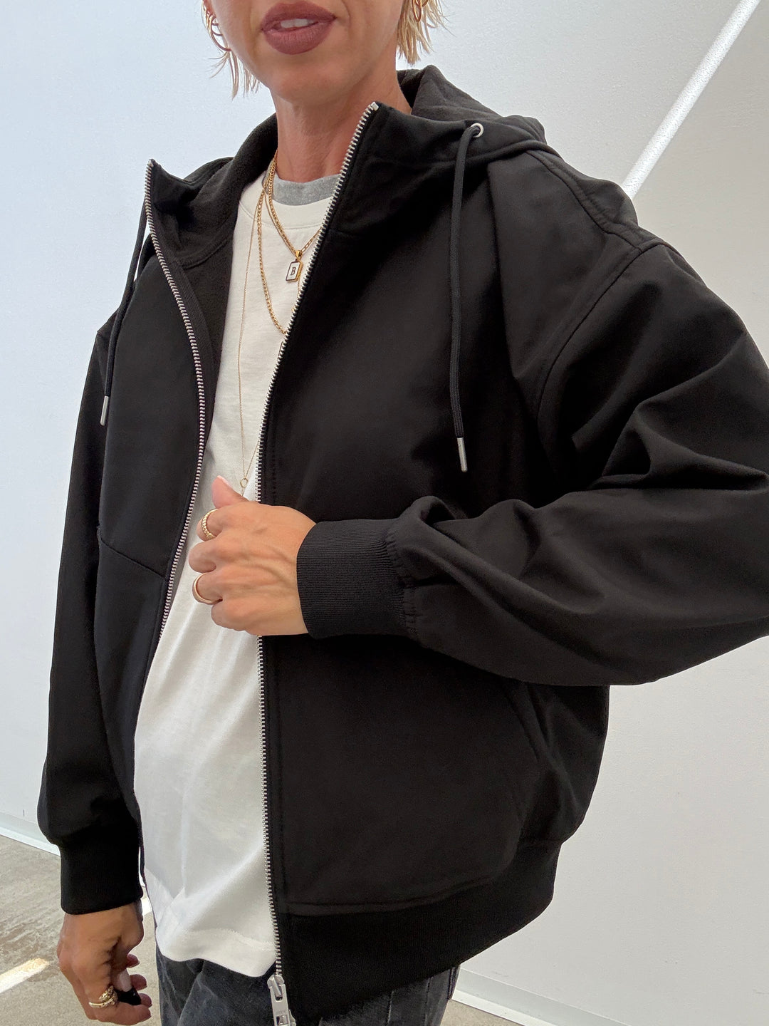 GIUBBINO SOFTSHELL NERO